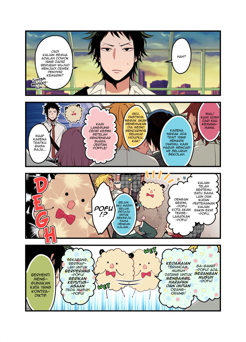 Baca Komik Danshi Koukousei ga Mahou Shoujo ni Naru Hanashi Chapter 22 Gambar 1