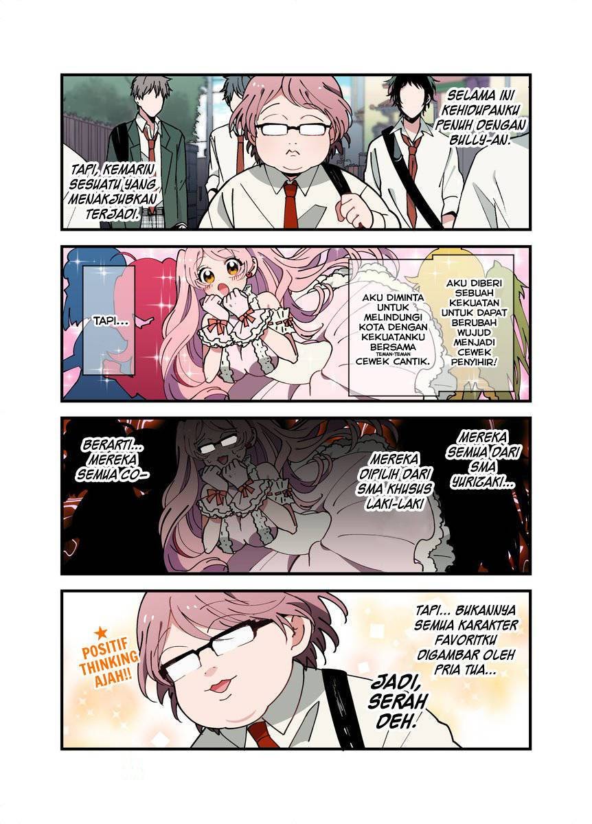 Baca Komik Danshi Koukousei ga Mahou Shoujo ni Naru Hanashi Chapter 7 Gambar 1