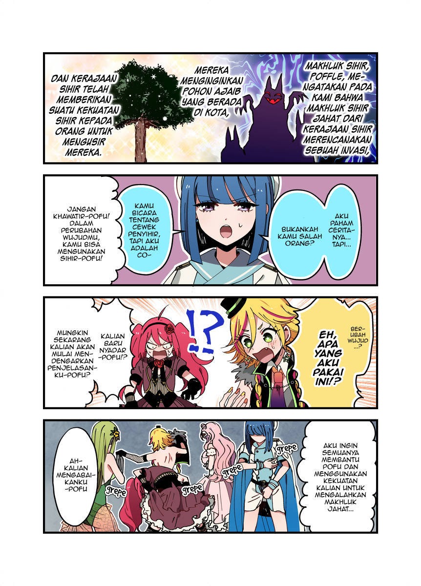 Baca Danshi Koukousei ga Mahou Shoujo ni Naru Hanashi Chapter 3 Gambar 2
