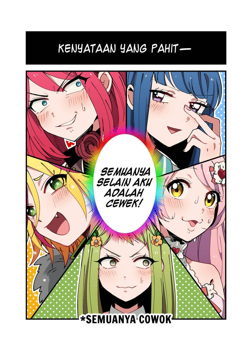 Baca Danshi Koukousei ga Mahou Shoujo ni Naru Hanashi Chapter 1 Gambar 2
