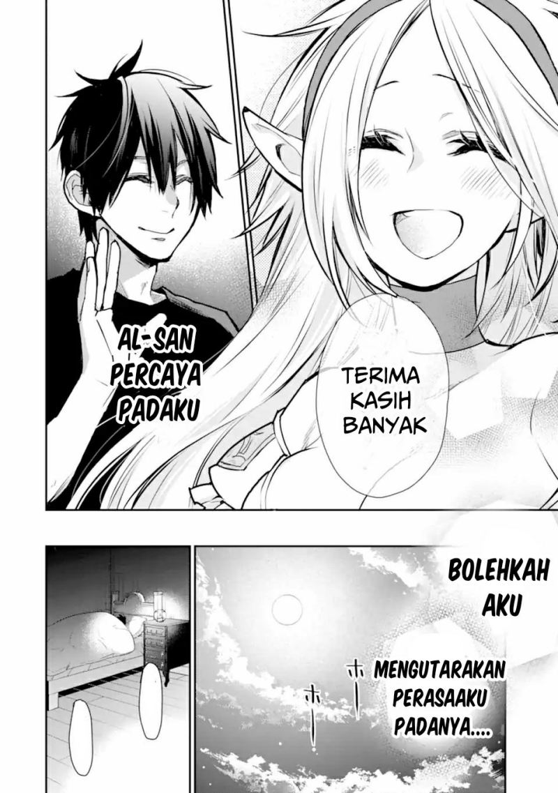Saikyou no Madoshi. Hisa ni Ya wo Ukete Shimatta no de Inaka no Eihei ni Naru Chapter 27.3 Gambar 6