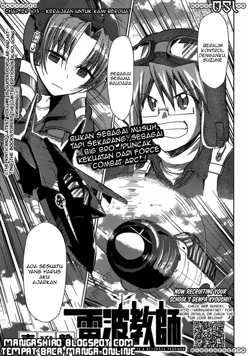 Baca Denpa Kyoushi Chapter 103 Gambar 2