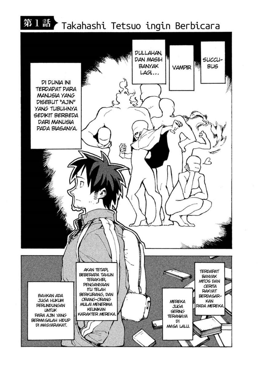 Demi-chan wa Kataritai Chapter 1 Gambar 3