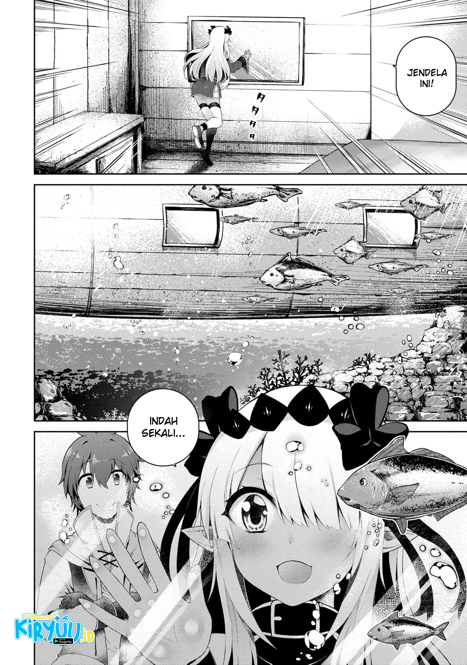 Ie ga Moete Jinsei Dou Demo Yoku Natta kara, Nokotta Nakenashi no Kin de Dark Elf no Dorei o Katta Chapter 7.2 Gambar 7