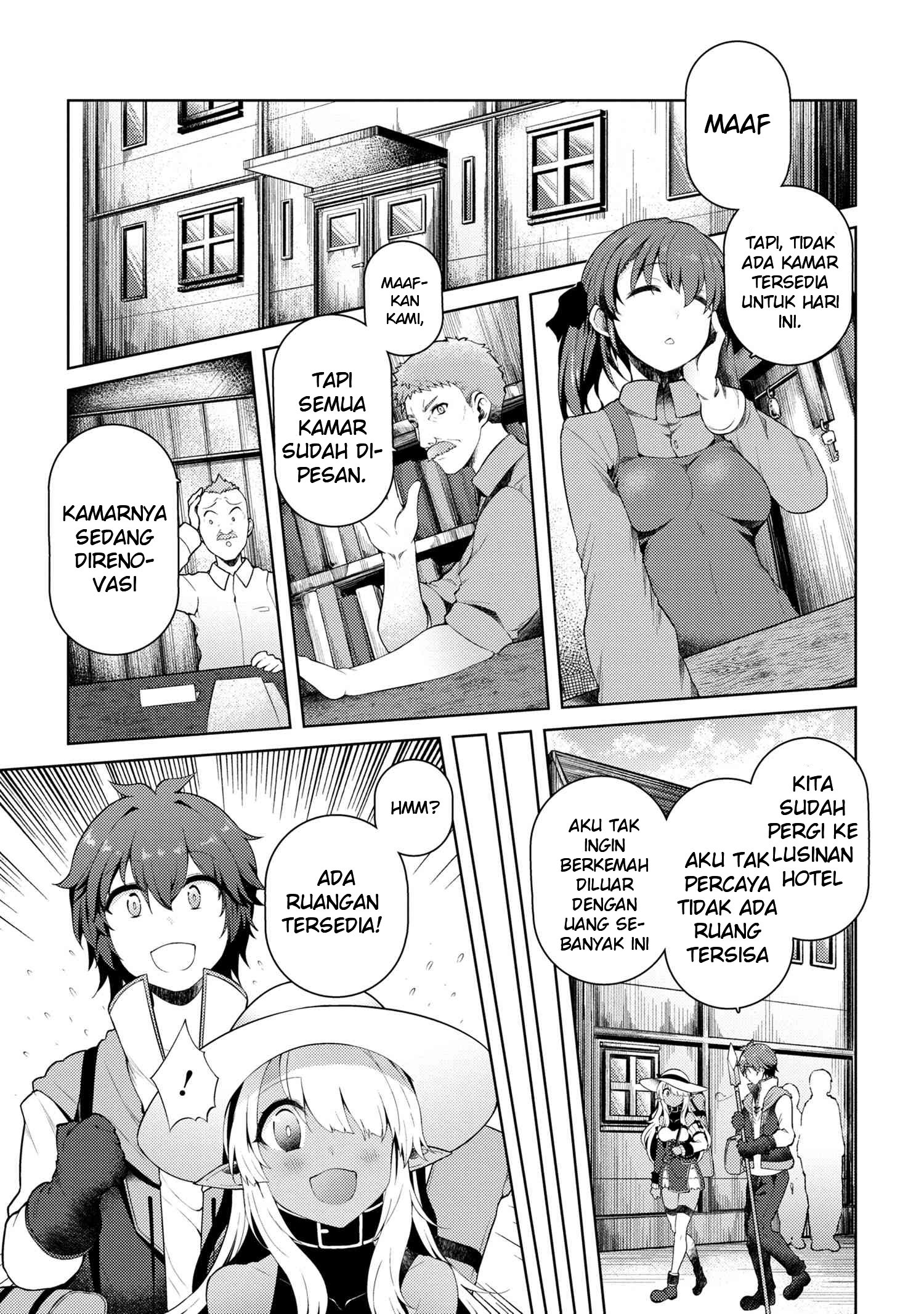 Ie ga Moete Jinsei Dou Demo Yoku Natta kara, Nokotta Nakenashi no Kin de Dark Elf no Dorei o Katta Chapter 7.1 Gambar 5