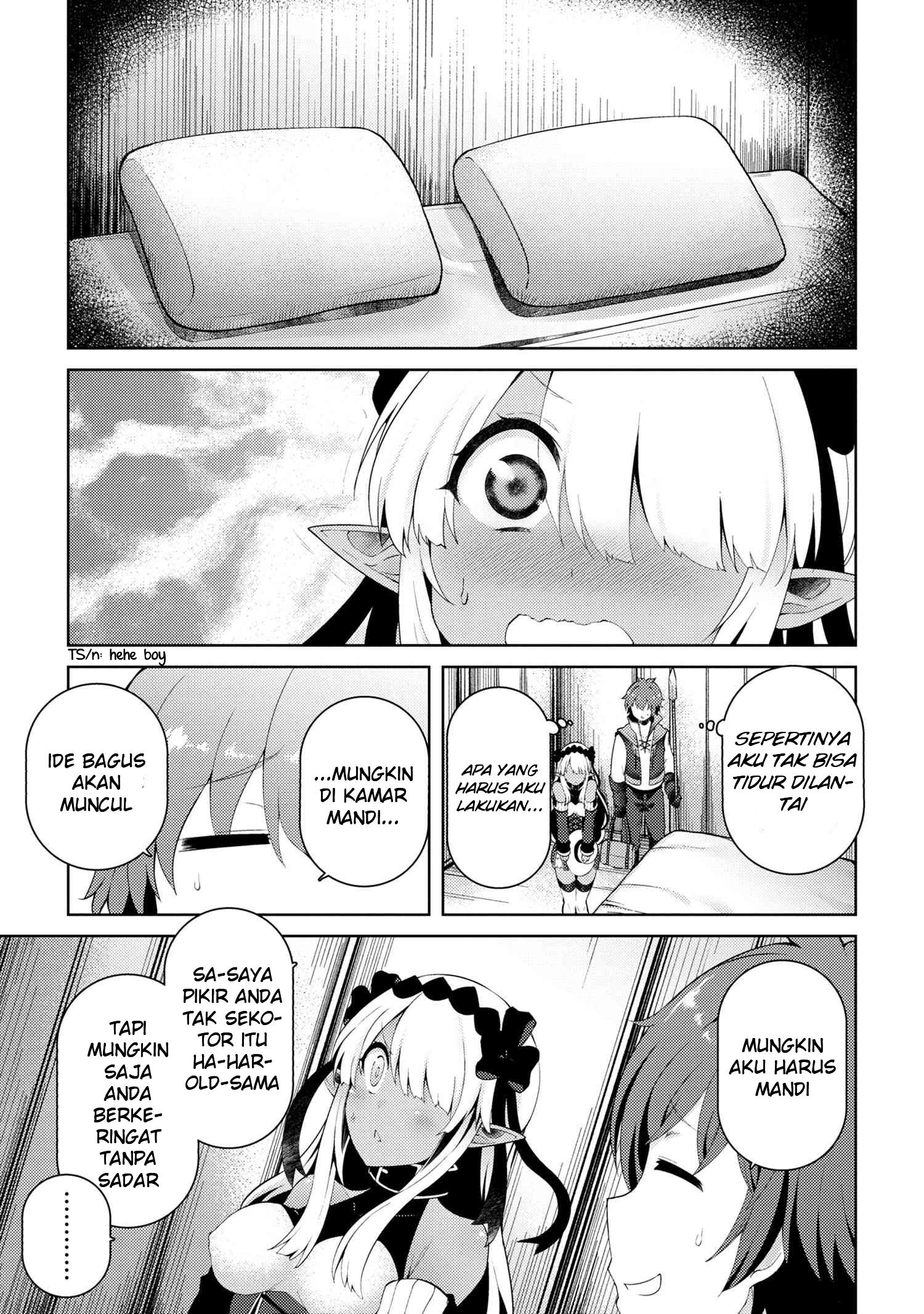 Ie ga Moete Jinsei Dou Demo Yoku Natta kara, Nokotta Nakenashi no Kin de Dark Elf no Dorei o Katta Chapter 7.1 Gambar 7