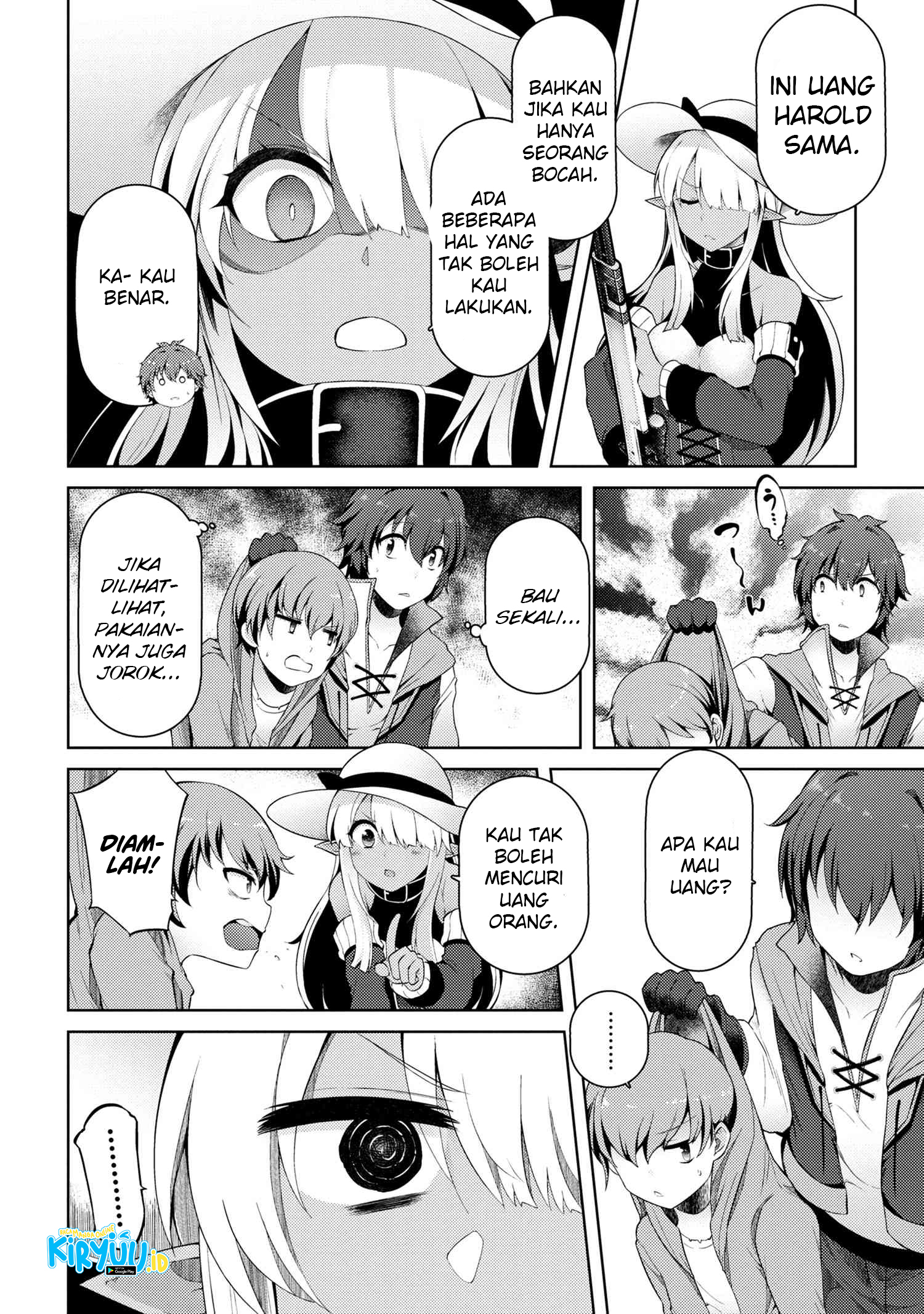 Ie ga Moete Jinsei Dou Demo Yoku Natta kara, Nokotta Nakenashi no Kin de Dark Elf no Dorei o Katta Chapter 6.2 Gambar 15