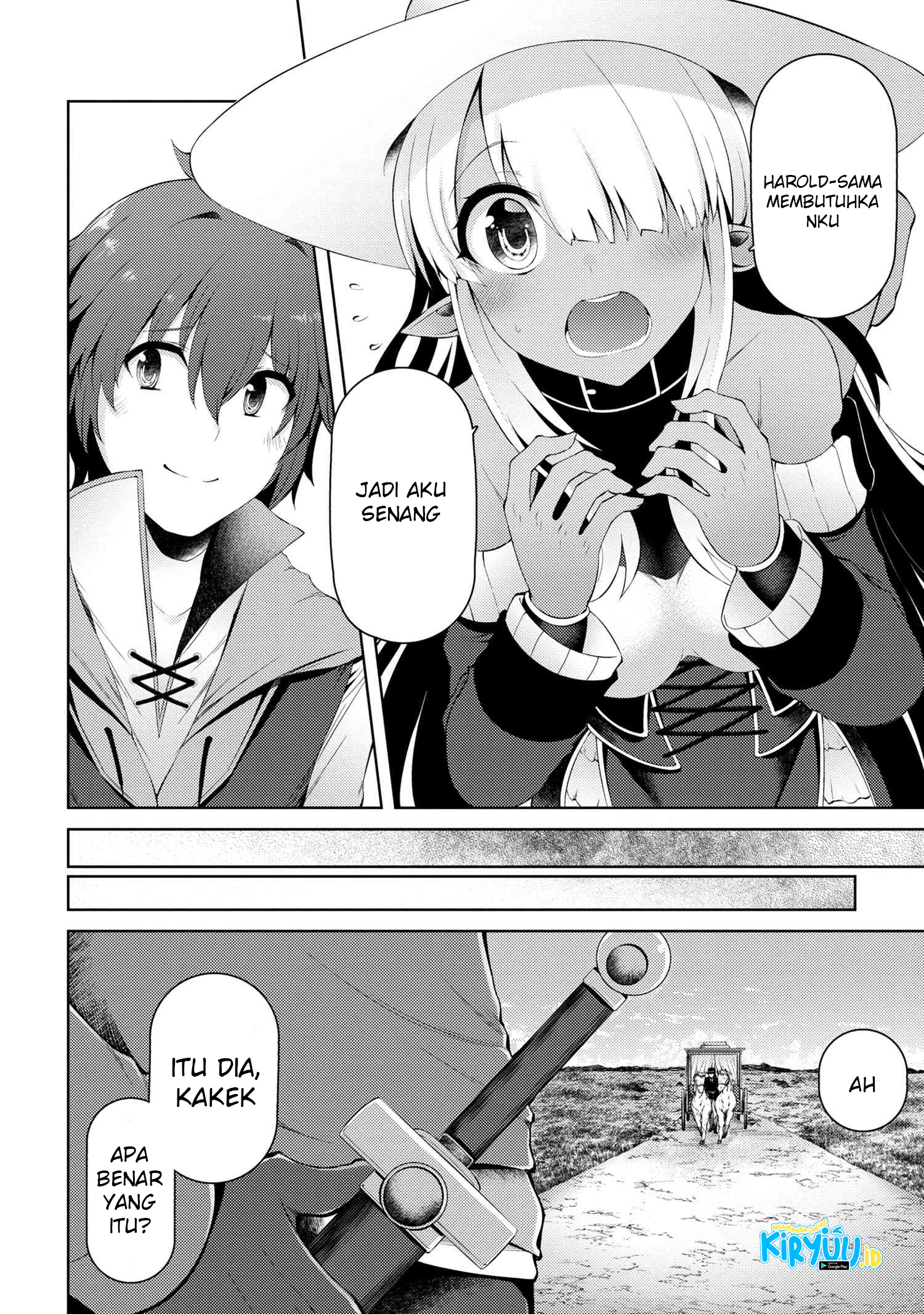 Ie ga Moete Jinsei Dou Demo Yoku Natta kara, Nokotta Nakenashi no Kin de Dark Elf no Dorei o Katta Chapter 6.1 Gambar 16