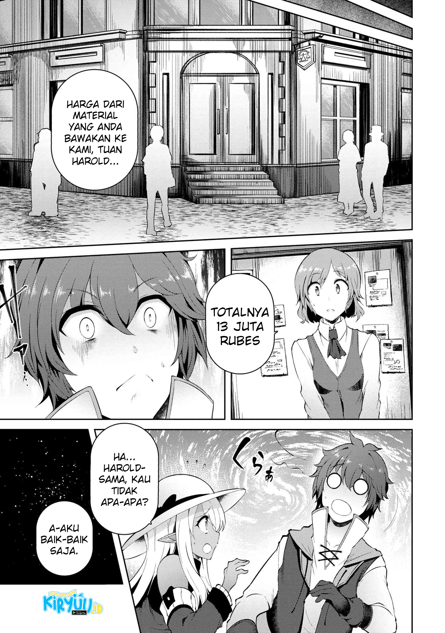Ie ga Moete Jinsei Dou Demo Yoku Natta kara, Nokotta Nakenashi no Kin de Dark Elf no Dorei o Katta Chapter 6.1 Gambar 7