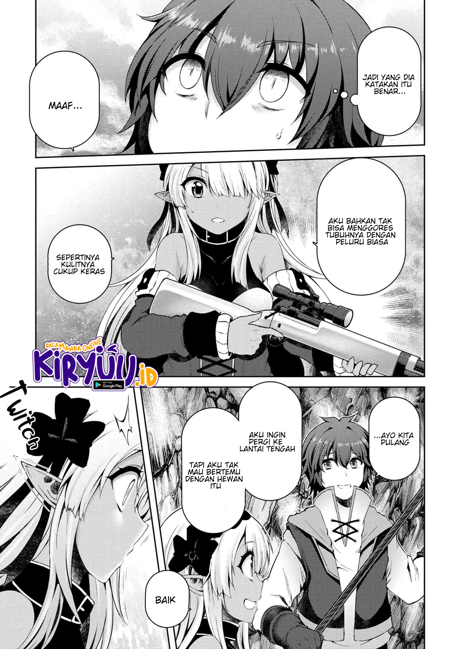 Ie ga Moete Jinsei Dou Demo Yoku Natta kara, Nokotta Nakenashi no Kin de Dark Elf no Dorei o Katta Chapter 5.1 Gambar 12