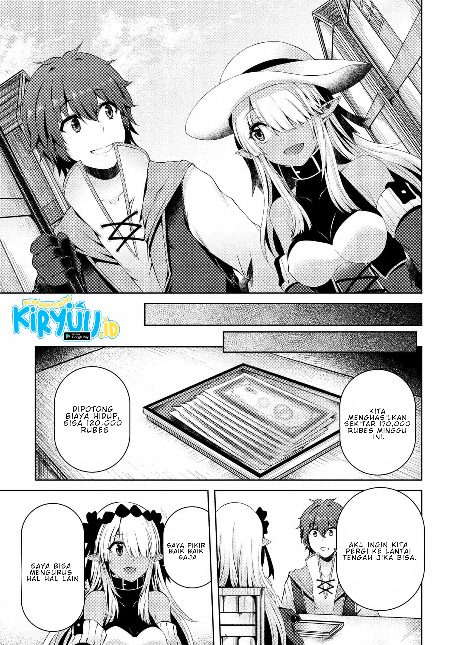 Ie ga Moete Jinsei Dou Demo Yoku Natta kara, Nokotta Nakenashi no Kin de Dark Elf no Dorei o Katta Chapter 4.2 Gambar 17