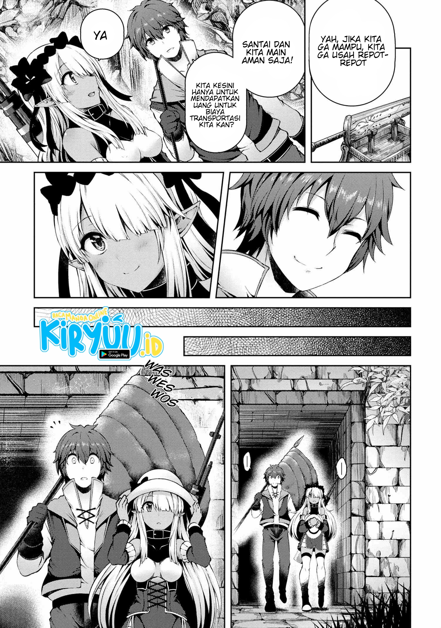Ie ga Moete Jinsei Dou Demo Yoku Natta kara, Nokotta Nakenashi no Kin de Dark Elf no Dorei o Katta Chapter 4.2 Gambar 5