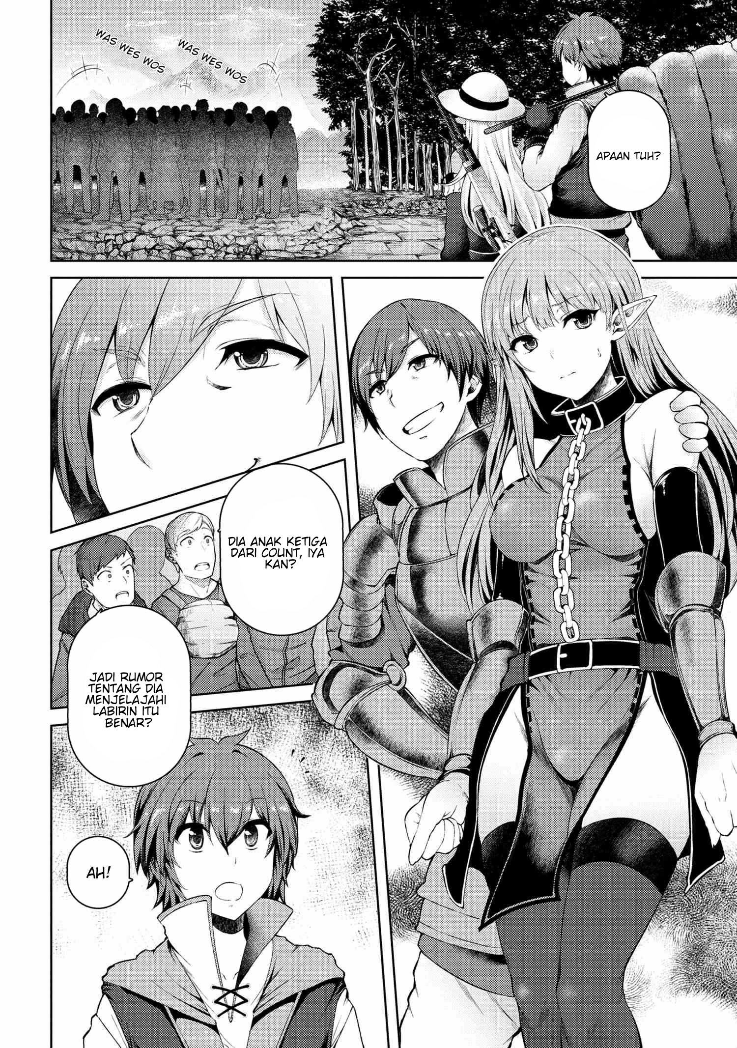 Ie ga Moete Jinsei Dou Demo Yoku Natta kara, Nokotta Nakenashi no Kin de Dark Elf no Dorei o Katta Chapter 4.2 Gambar 6