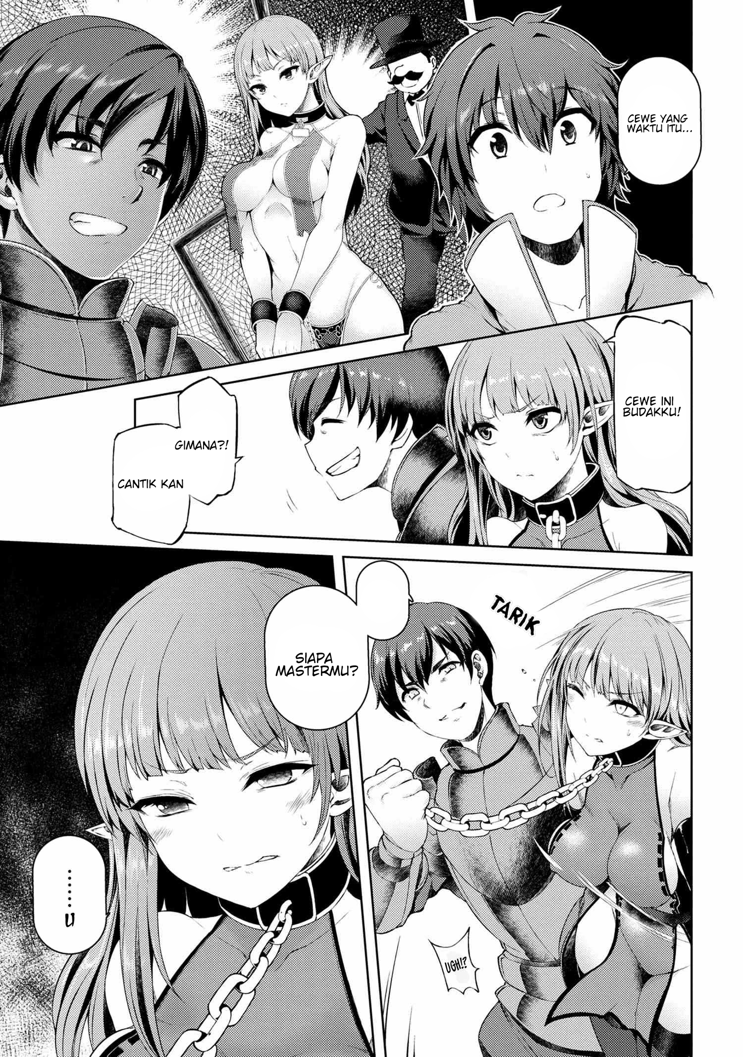 Ie ga Moete Jinsei Dou Demo Yoku Natta kara, Nokotta Nakenashi no Kin de Dark Elf no Dorei o Katta Chapter 4.2 Gambar 7