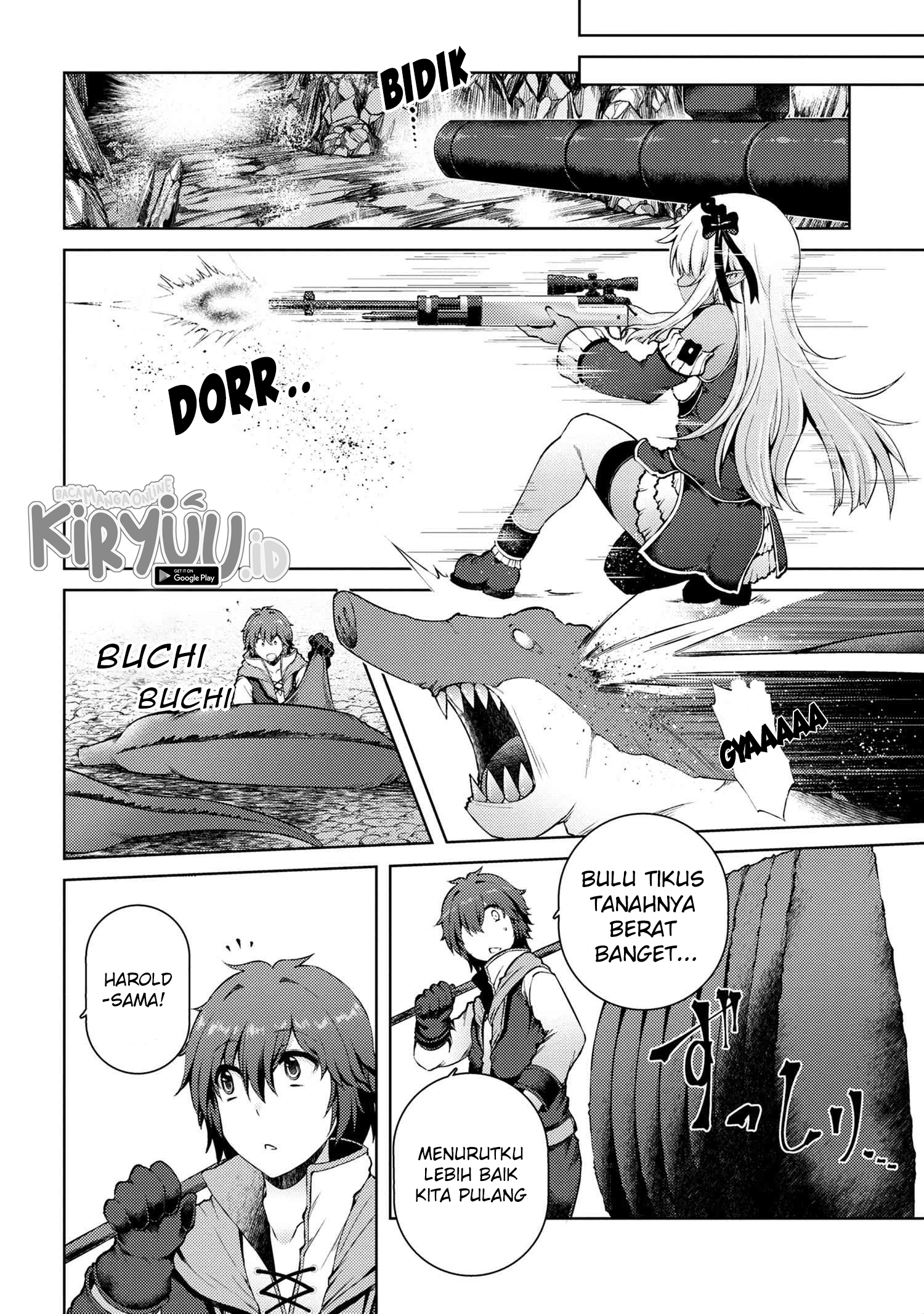 Ie ga Moete Jinsei Dou Demo Yoku Natta kara, Nokotta Nakenashi no Kin de Dark Elf no Dorei o Katta Chapter 4.1 Gambar 10