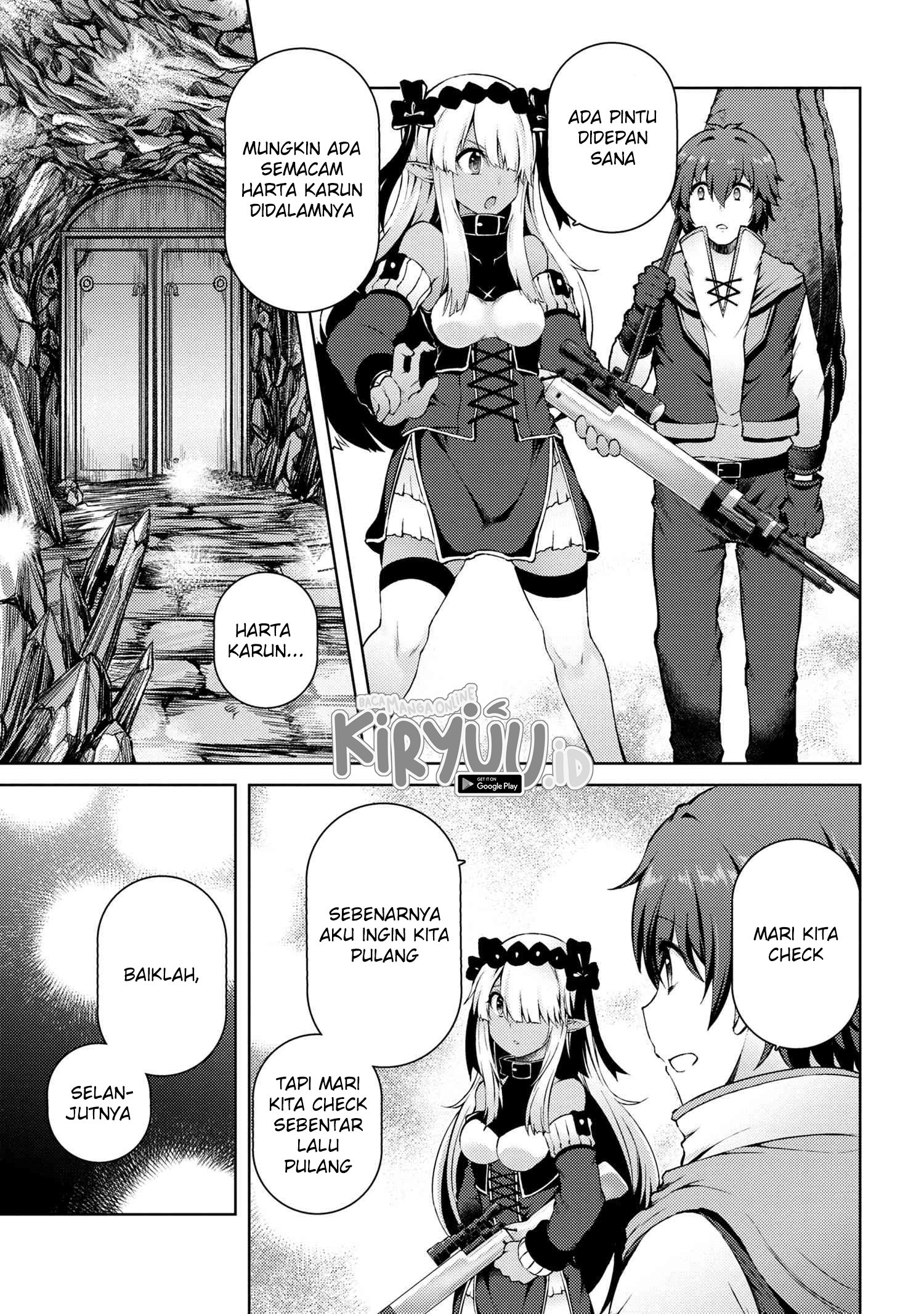 Ie ga Moete Jinsei Dou Demo Yoku Natta kara, Nokotta Nakenashi no Kin de Dark Elf no Dorei o Katta Chapter 4.1 Gambar 11