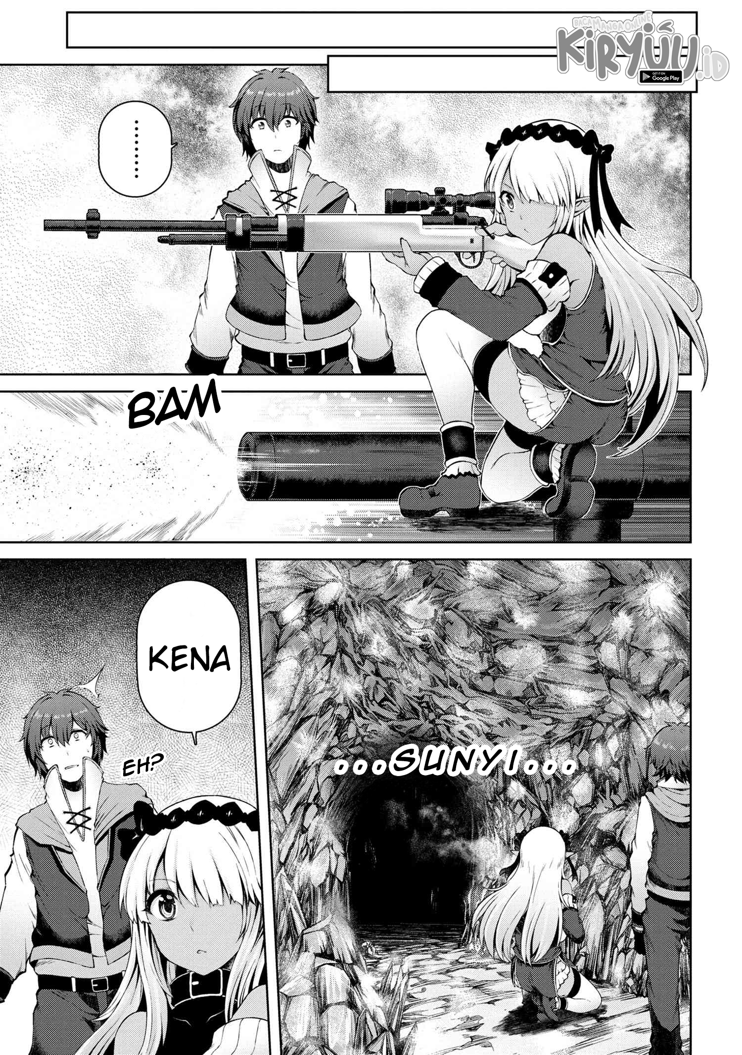 Ie ga Moete Jinsei Dou Demo Yoku Natta kara, Nokotta Nakenashi no Kin de Dark Elf no Dorei o Katta Chapter 3.2 Gambar 16