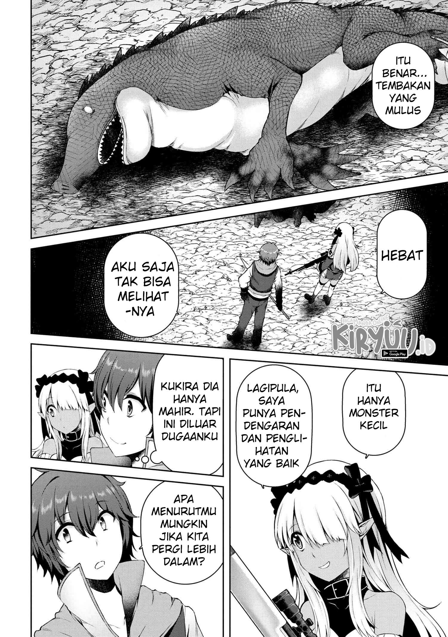 Ie ga Moete Jinsei Dou Demo Yoku Natta kara, Nokotta Nakenashi no Kin de Dark Elf no Dorei o Katta Chapter 3.2 Gambar 17