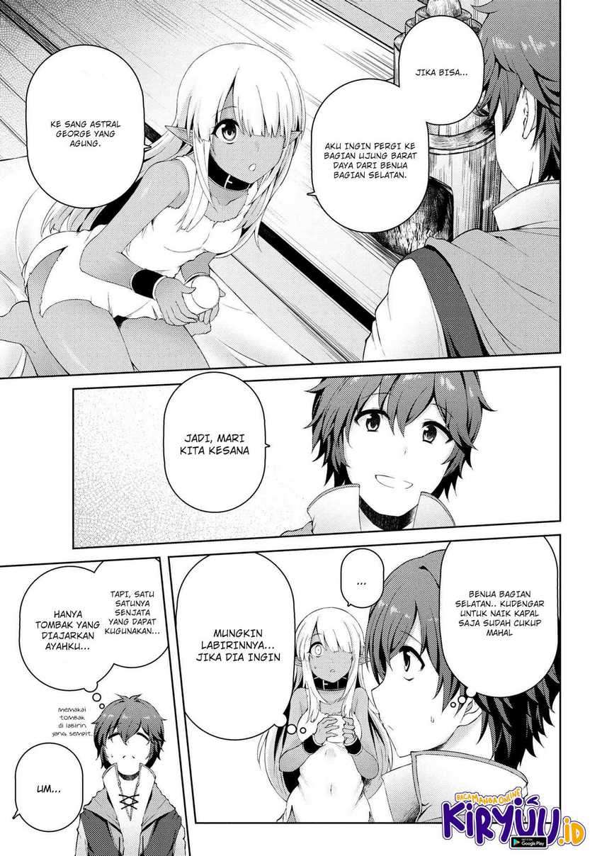 Ie ga Moete Jinsei Dou Demo Yoku Natta kara, Nokotta Nakenashi no Kin de Dark Elf no Dorei o Katta Chapter 2.2 Gambar 4