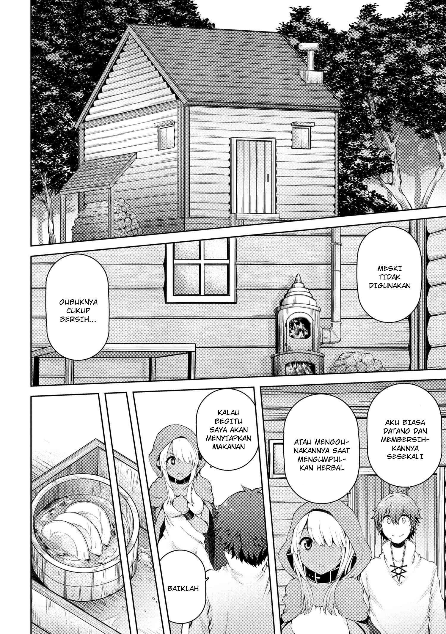 Ie ga Moete Jinsei Dou Demo Yoku Natta kara, Nokotta Nakenashi no Kin de Dark Elf no Dorei o Katta Chapter 02.1 Gambar 13