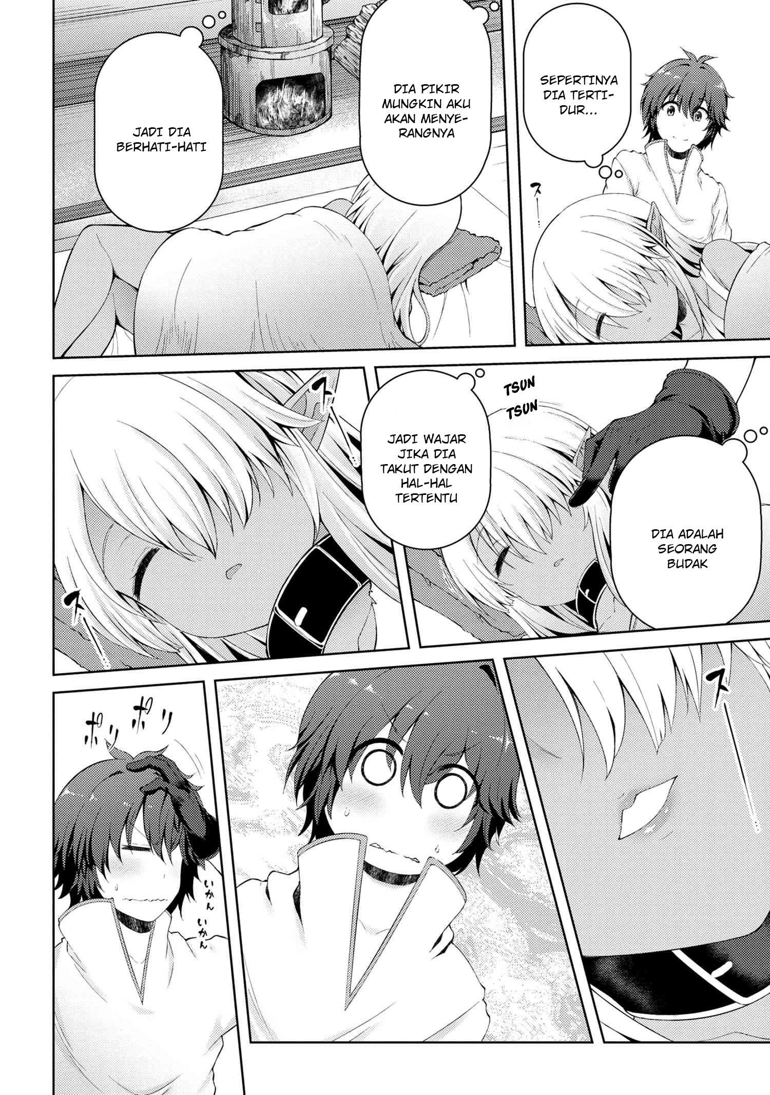 Ie ga Moete Jinsei Dou Demo Yoku Natta kara, Nokotta Nakenashi no Kin de Dark Elf no Dorei o Katta Chapter 02.1 Gambar 15