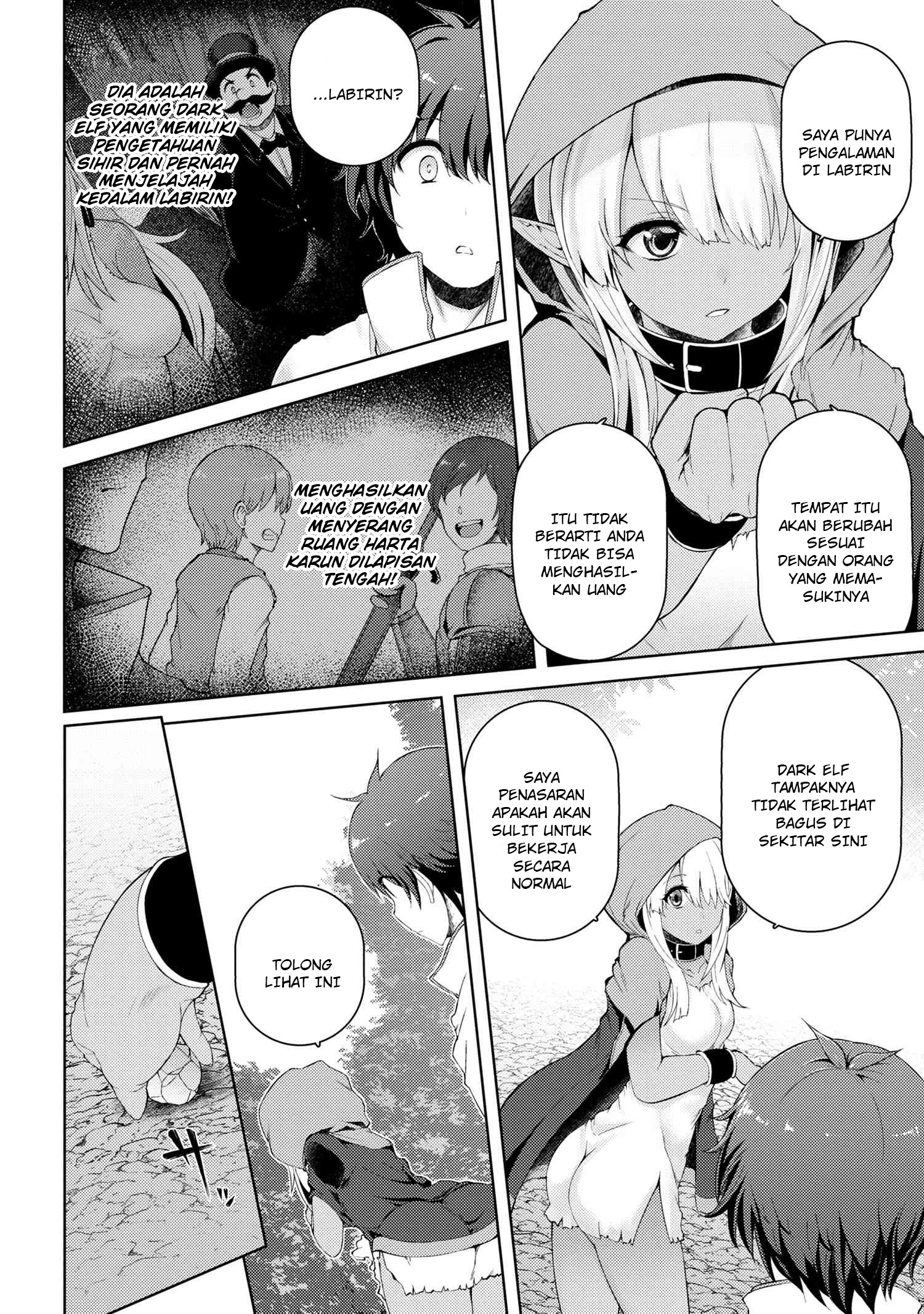 Ie ga Moete Jinsei Dou Demo Yoku Natta kara, Nokotta Nakenashi no Kin de Dark Elf no Dorei o Katta Chapter 02.1 Gambar 9