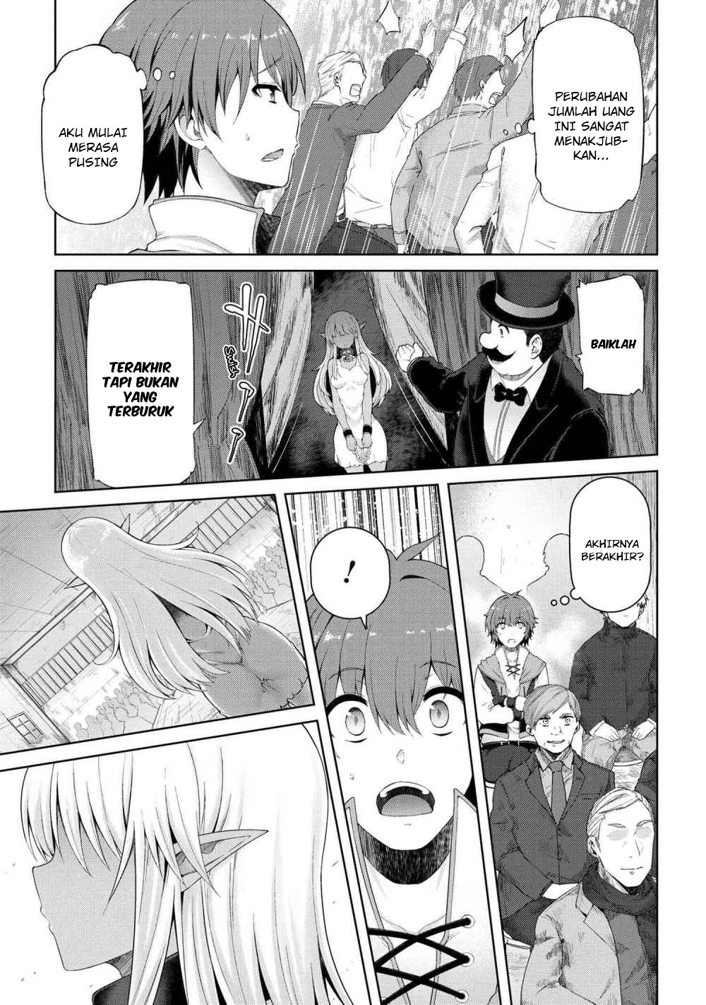 Ie ga Moete Jinsei Dou Demo Yoku Natta kara, Nokotta Nakenashi no Kin de Dark Elf no Dorei o Katta Chapter 01 Gambar 19