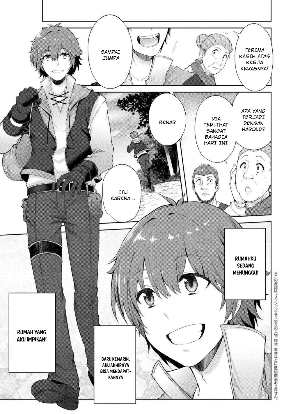 Baca  Ie ga Moete Jinsei Dou Demo Yoku Natta kara, Nokotta Nakenashi no Kin de Dark Elf no Dorei o Katta Chapter 01 Gambar 2