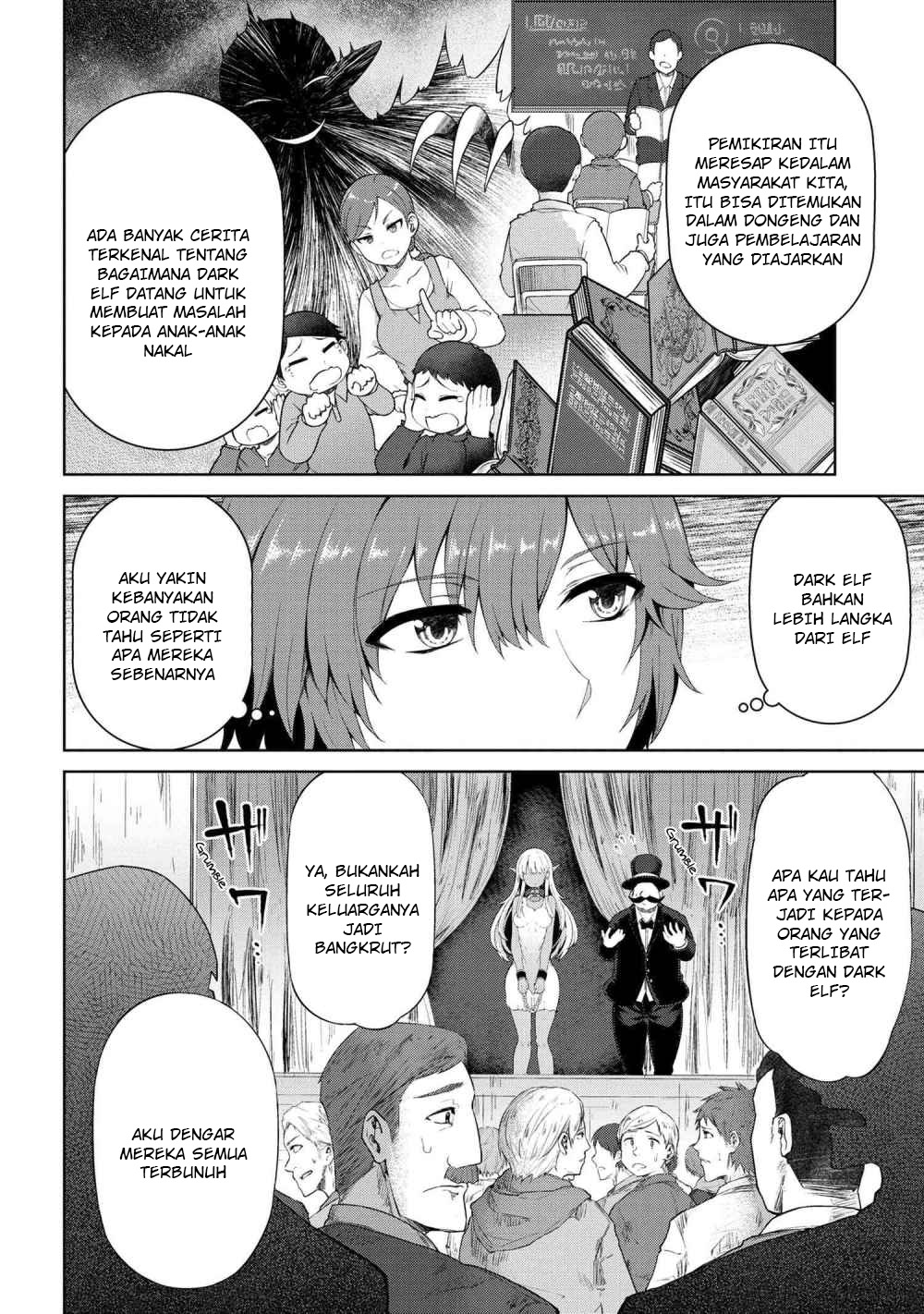 Ie ga Moete Jinsei Dou Demo Yoku Natta kara, Nokotta Nakenashi no Kin de Dark Elf no Dorei o Katta Chapter 01 Gambar 22