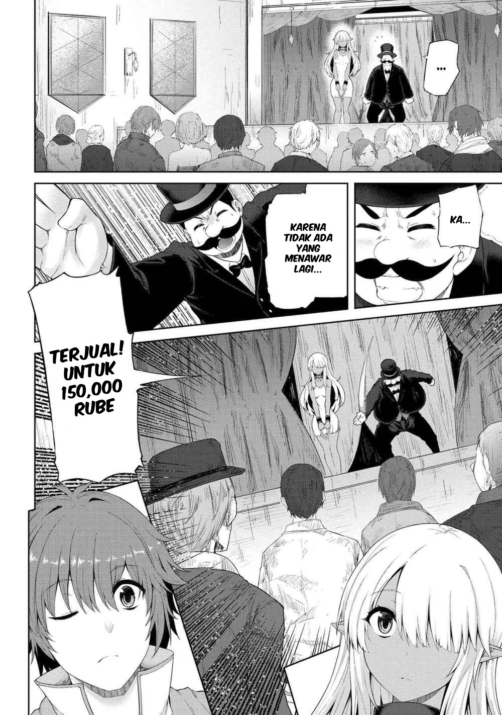 Ie ga Moete Jinsei Dou Demo Yoku Natta kara, Nokotta Nakenashi no Kin de Dark Elf no Dorei o Katta Chapter 01 Gambar 28