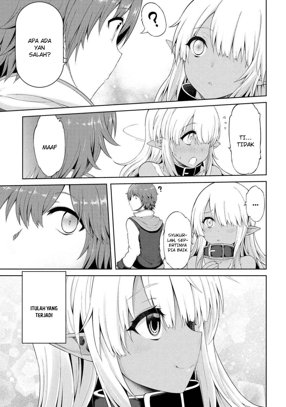 Ie ga Moete Jinsei Dou Demo Yoku Natta kara, Nokotta Nakenashi no Kin de Dark Elf no Dorei o Katta Chapter 01 Gambar 33