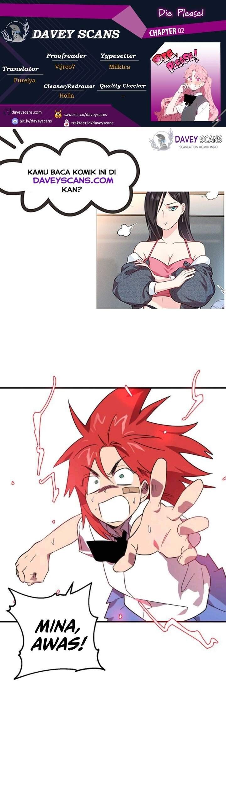 Baca Komik Die, Please! Chapter 2 Gambar 1
