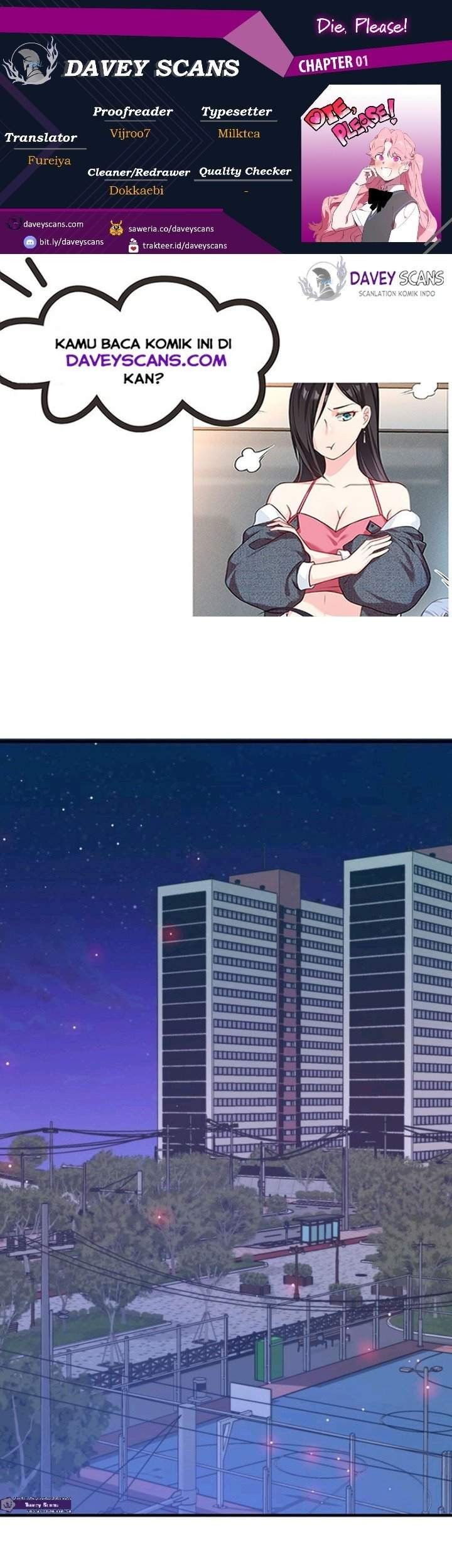 Baca Komik Die, Please! Chapter 1 Gambar 1
