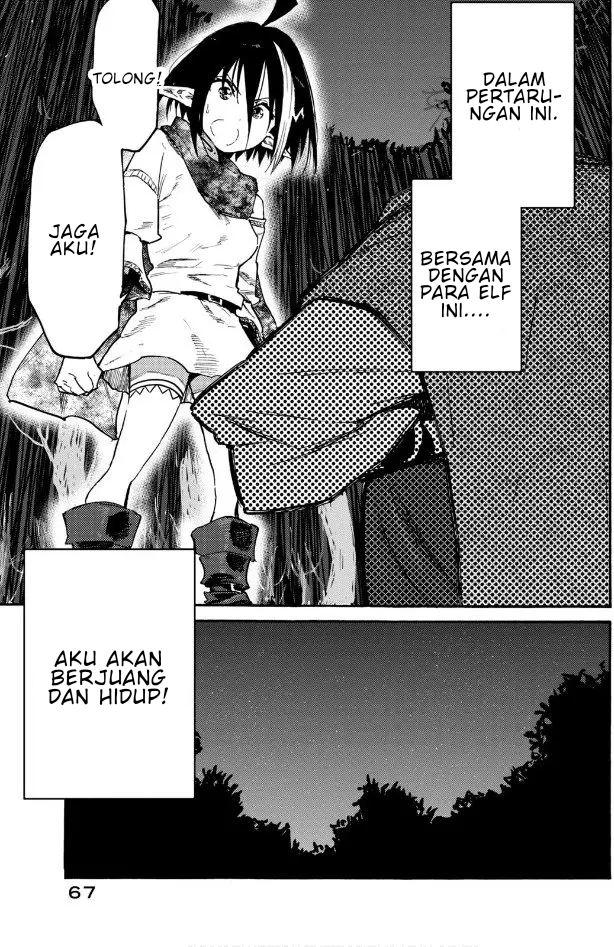 Elf Deck To Senjou Gurashi Chapter 02 Gambar 16