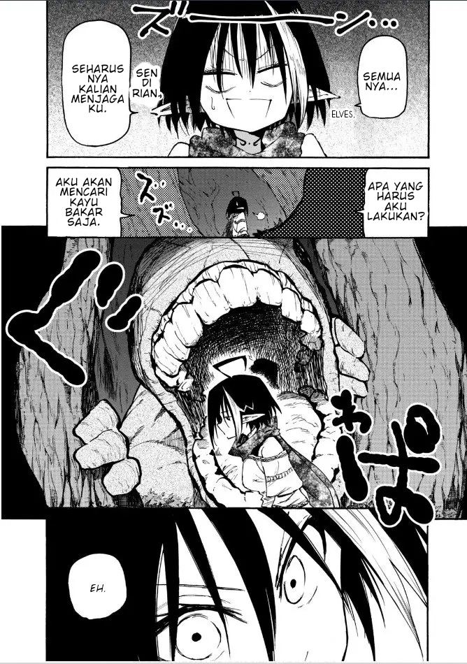 Elf Deck To Senjou Gurashi Chapter 02 Gambar 22