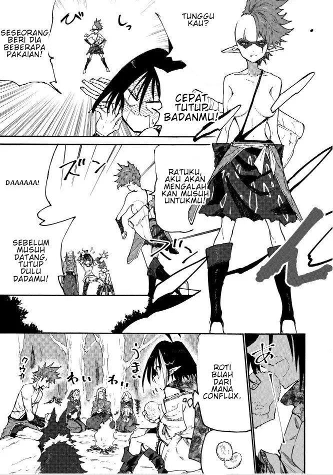 Elf Deck To Senjou Gurashi Chapter 02 Gambar 38