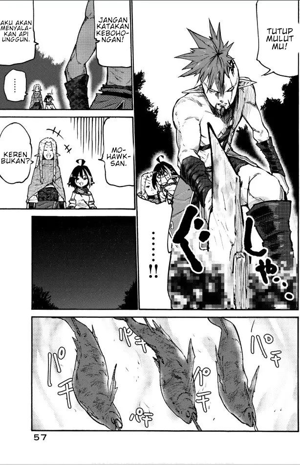 Elf Deck To Senjou Gurashi Chapter 02 Gambar 6