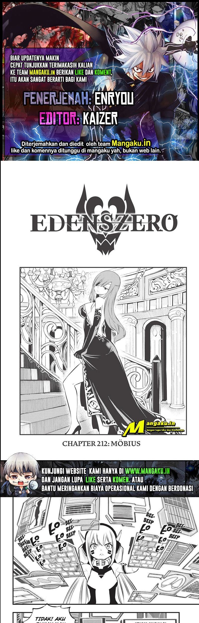 Baca Komik Eden's Zero Chapter 212 Gambar 1