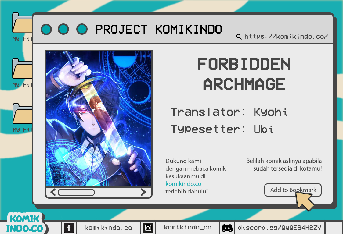 Baca Komik The Reincarnation of the Forbidden Archmage Chapter 25 Gambar 1