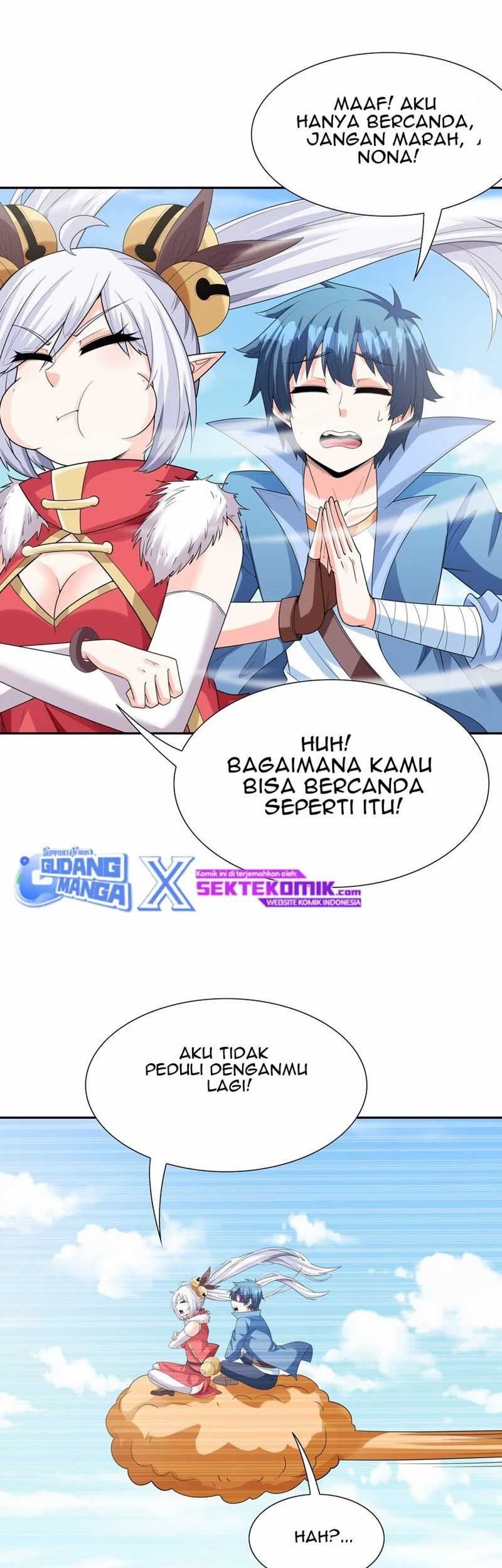 My Harem Is Entirely Female Demon Villains Chapter 44 Gambar 44