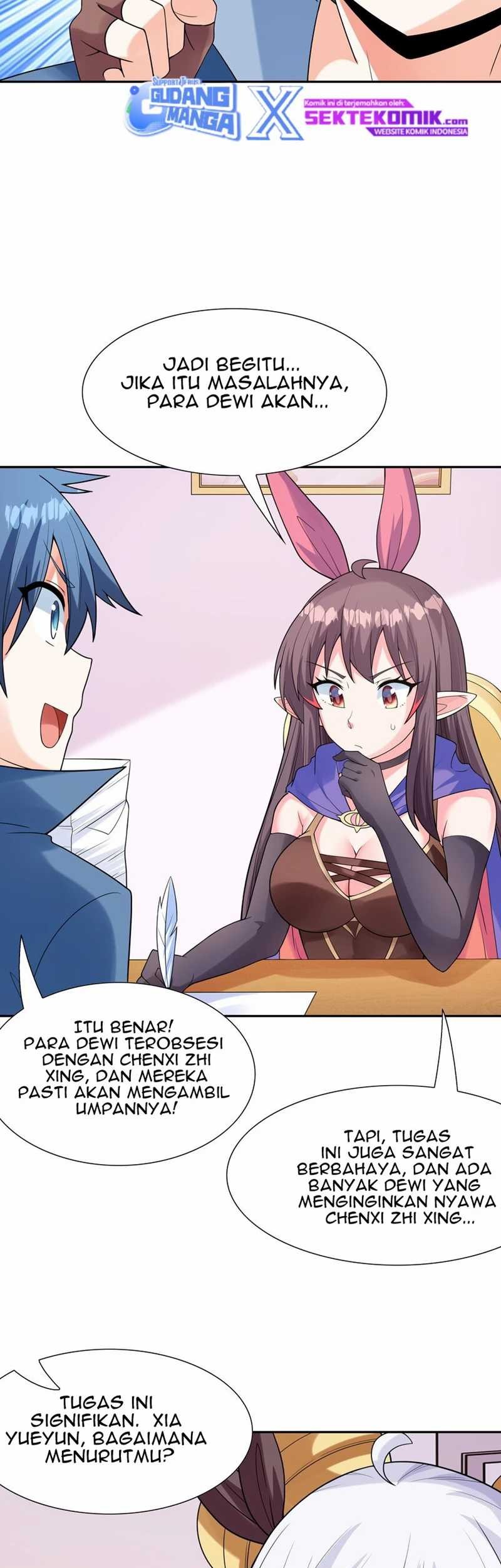 My Harem Is Entirely Female Demon Villains Chapter 44 Gambar 16