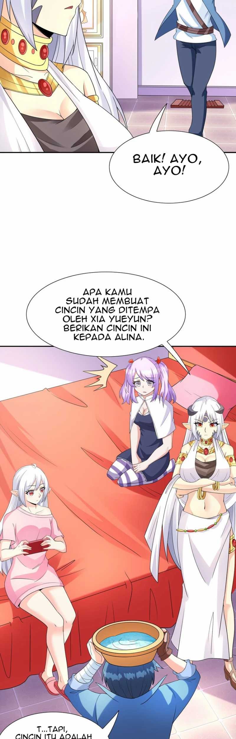 My Harem Is Entirely Female Demon Villains Chapter 43 Gambar 36