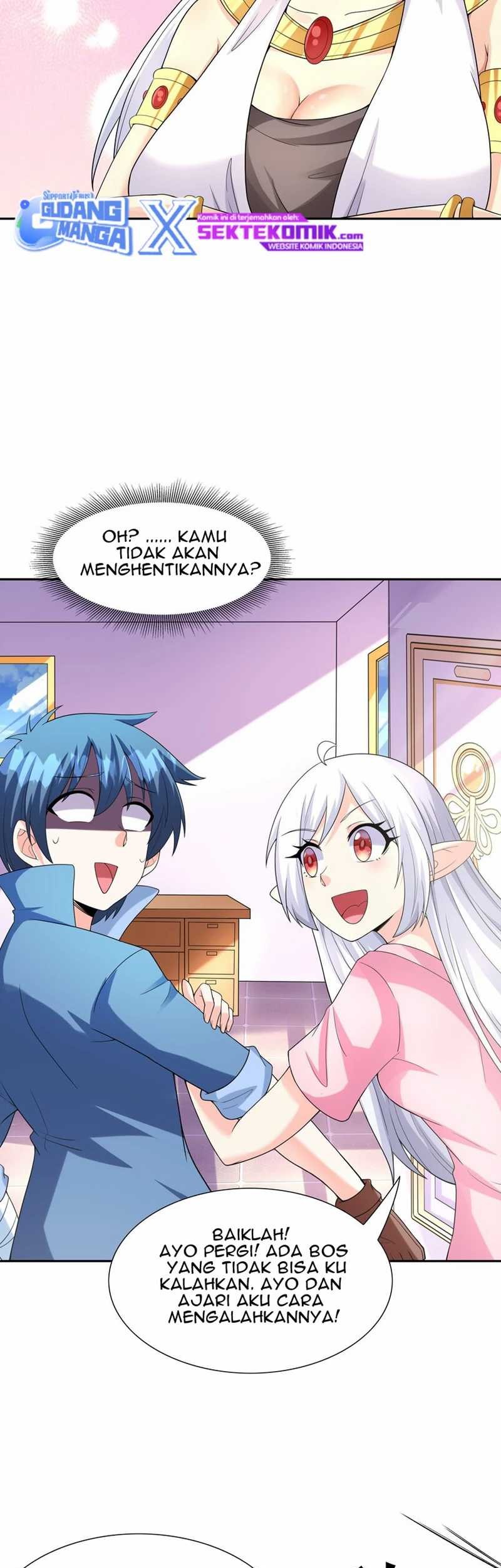 My Harem Is Entirely Female Demon Villains Chapter 43 Gambar 48