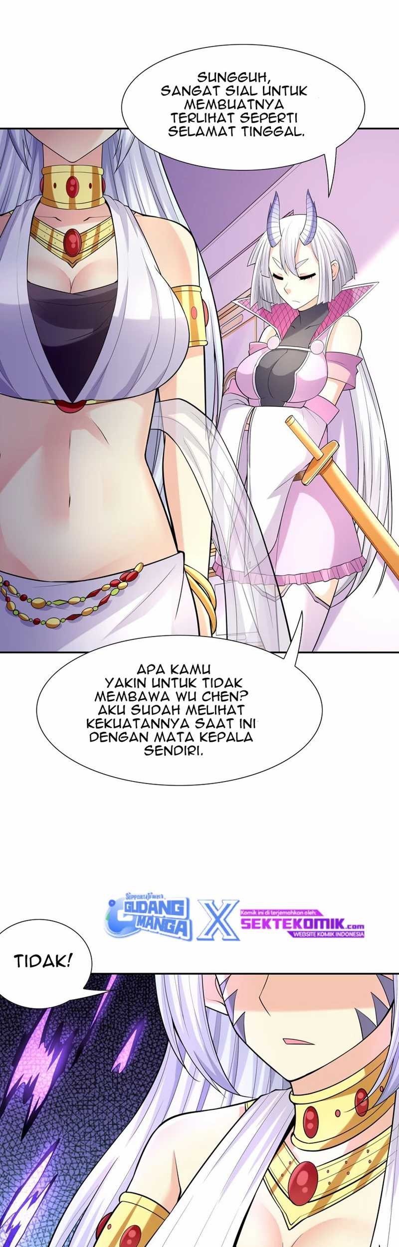 My Harem Is Entirely Female Demon Villains Chapter 43 Gambar 92