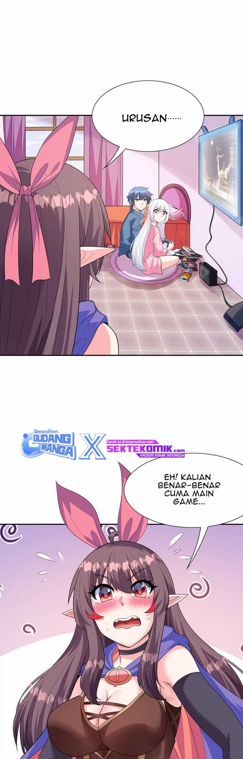 My Harem Is Entirely Female Demon Villains Chapter 41 Gambar 56