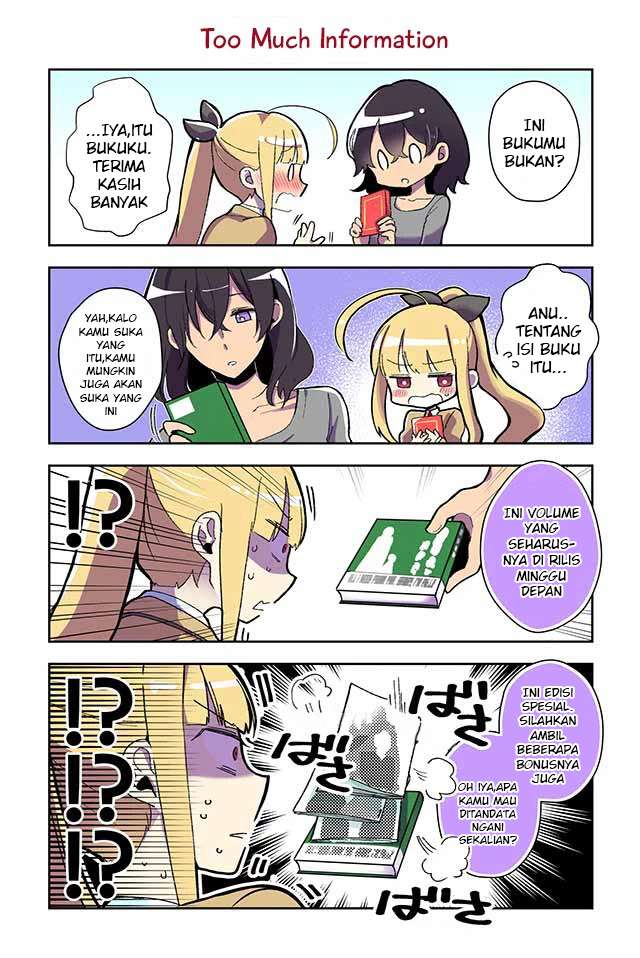 Baca Komik Dokyuusei no Oshi Sakka ni Yuri Mousou ga Bareta Kekka Chapter 3 Gambar 1
