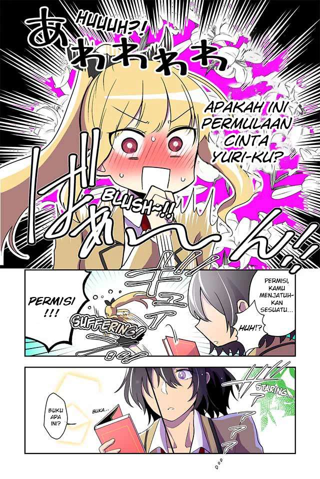 Baca Dokyuusei no Oshi Sakka ni Yuri Mousou ga Bareta Kekka Chapter 1 Gambar 2