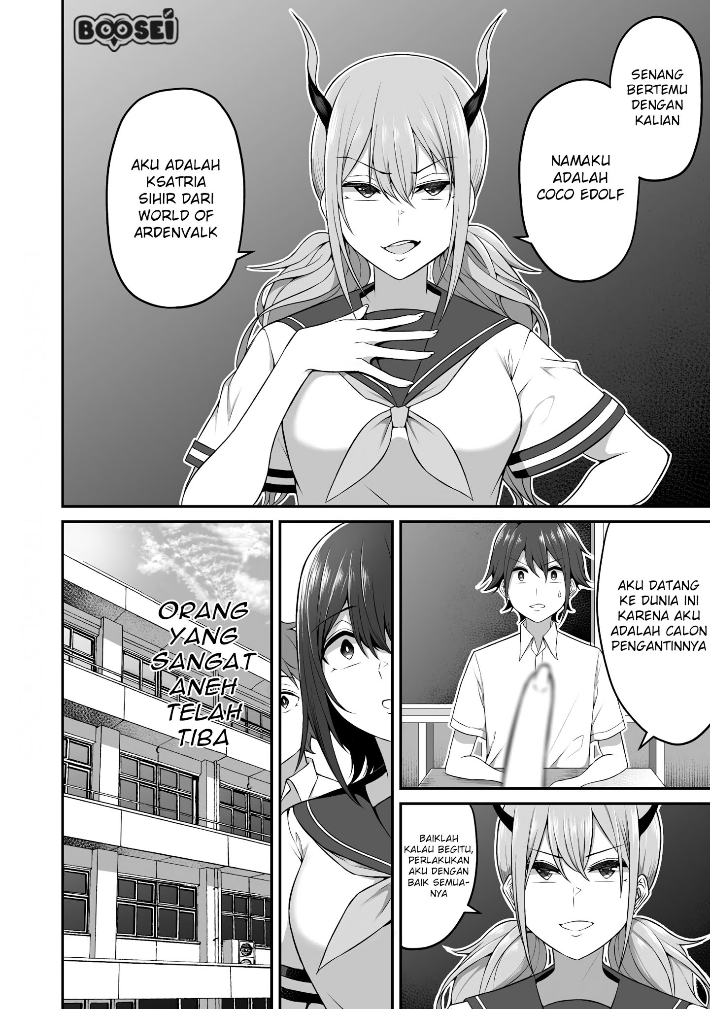 Douyara Boku no Hanayome wa Onna Kishidan na you de Chapter 4 Gambar 3