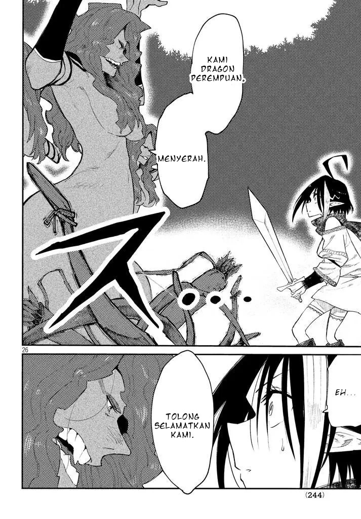 Elf Deck To Senjou Gurashi Chapter 03 Gambar 24