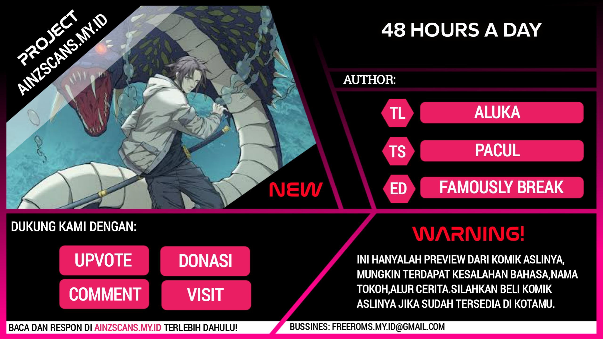 Baca Komik 48 Hours a Day Chapter 14 Gambar 1
